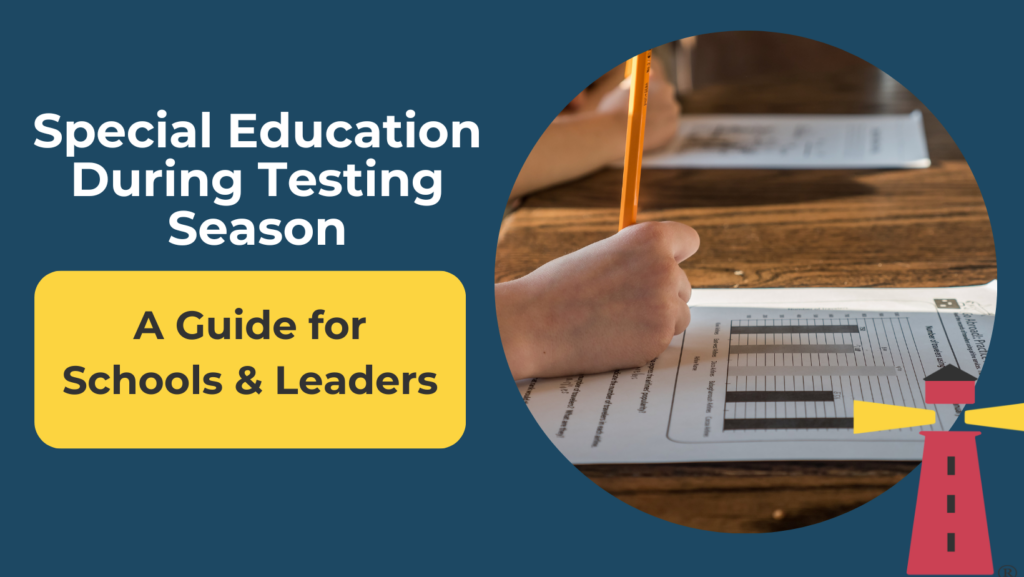 special education during testing season