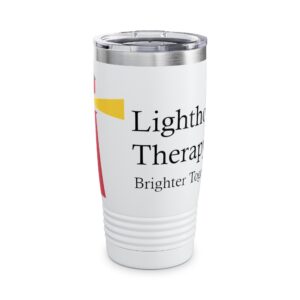 Lighthouse Therapy Tumbler | 20oz Insulated Travel Tumbler