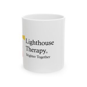 Lighthouse Therapy Brighter Together Mug | Ceramic Coffee Cup