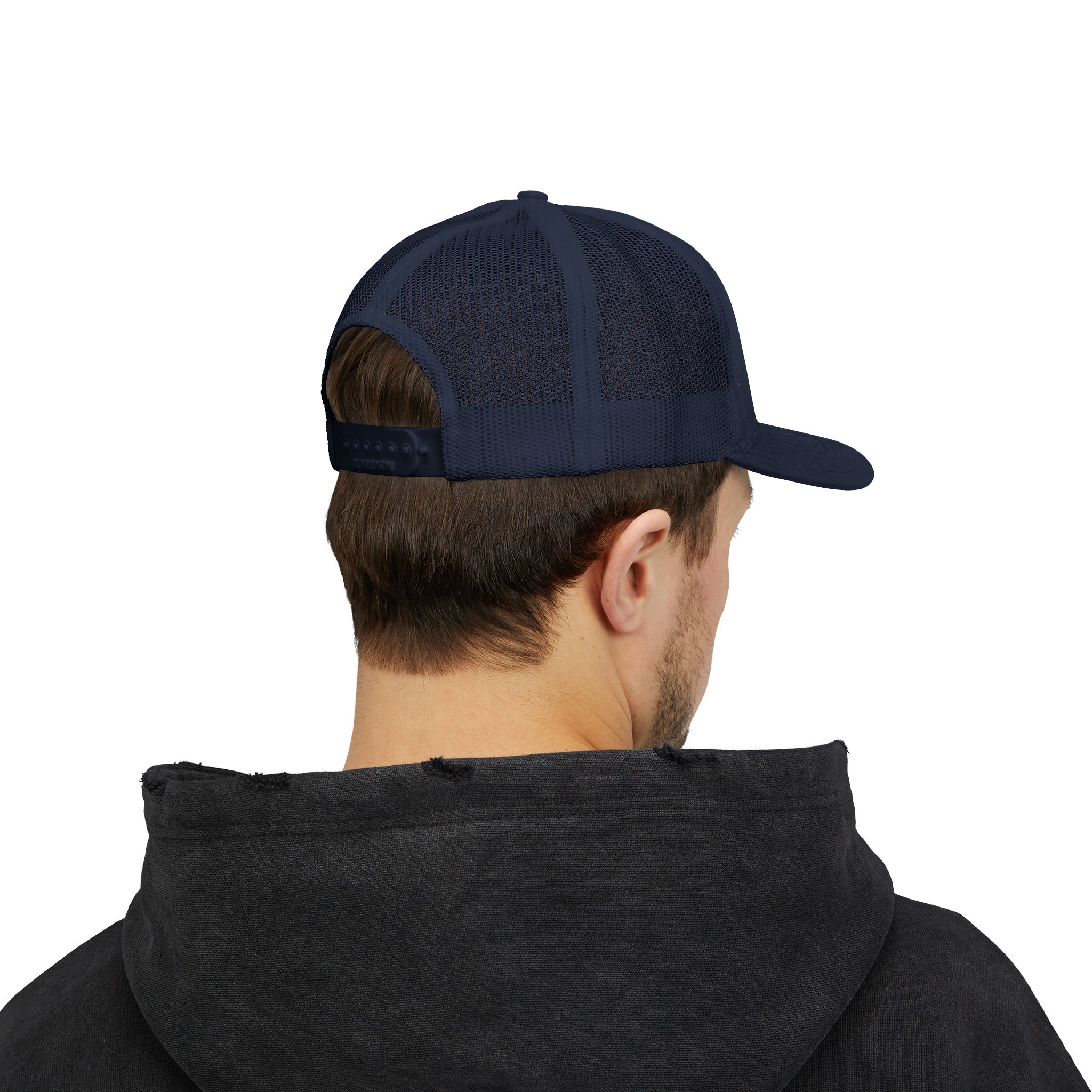 Lighthouse Snapback Trucker Hat - Image 8