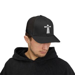 Lighthouse Snapback Trucker Hat