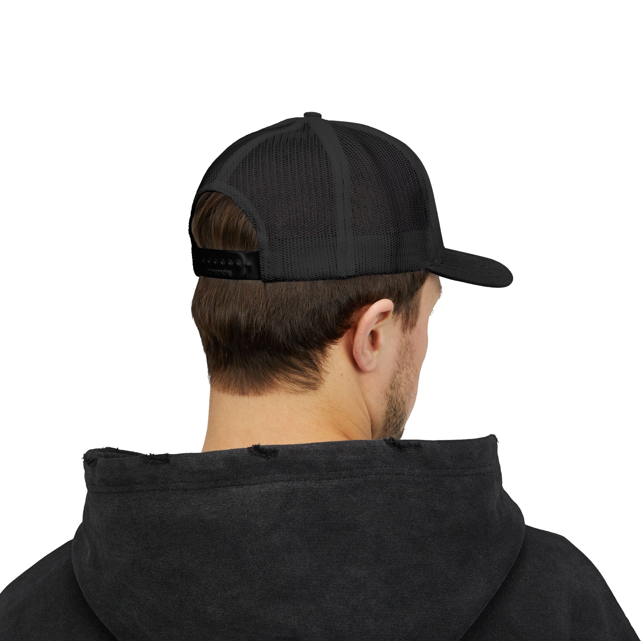 Lighthouse Snapback Trucker Hat - Image 4
