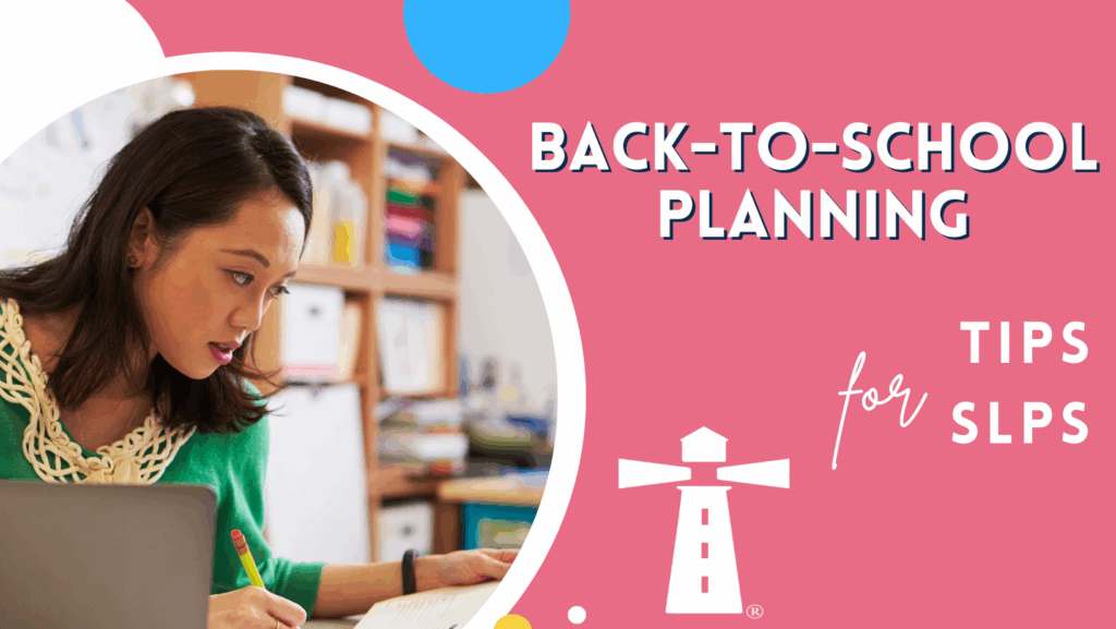 back to school for slps