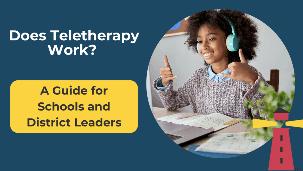 does teletherapy work for schools